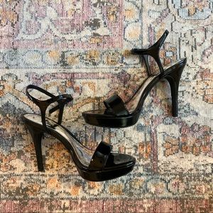 Gianni Bini “Platinum Collection” platform heels